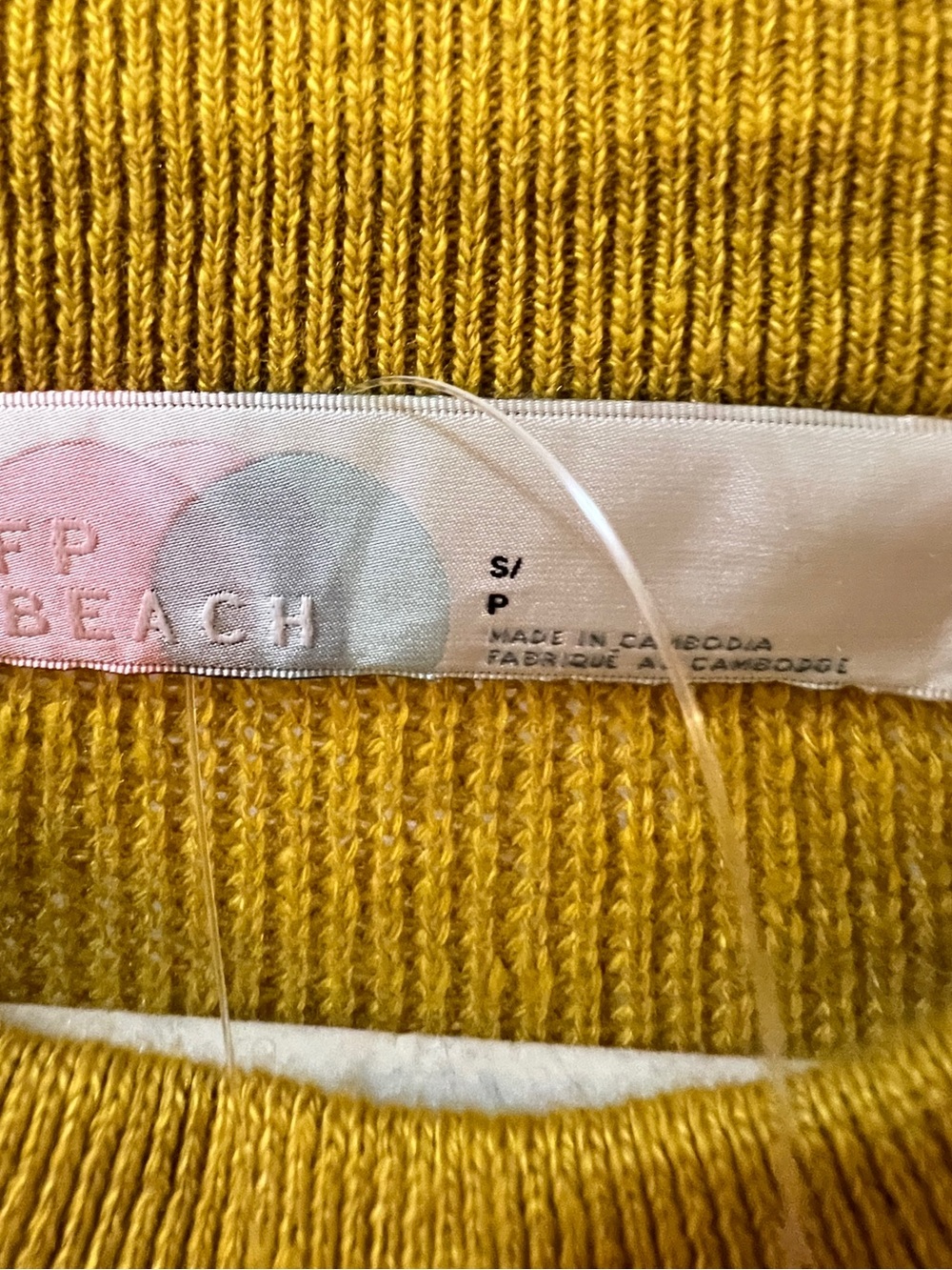 Free People Beach Malibu Surf Lightweight Playful Kint Summer Lounge Set NWT • S - Picture 5 of 10